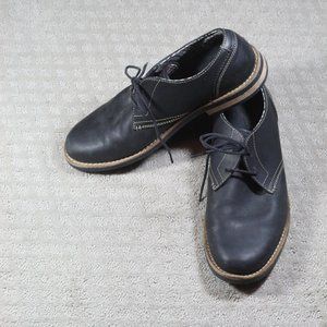 Penguin by Munsingwear Men's Size 11 Black Oxford Lace Up Dress Loafer